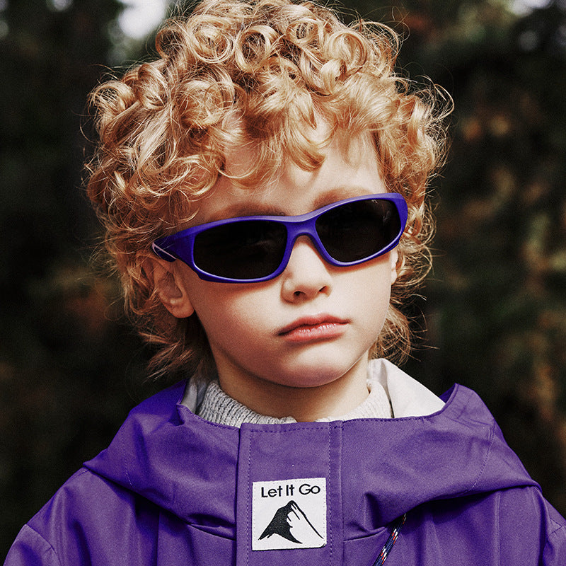 Wholesale outdoor sports polarized kid's sunglasses